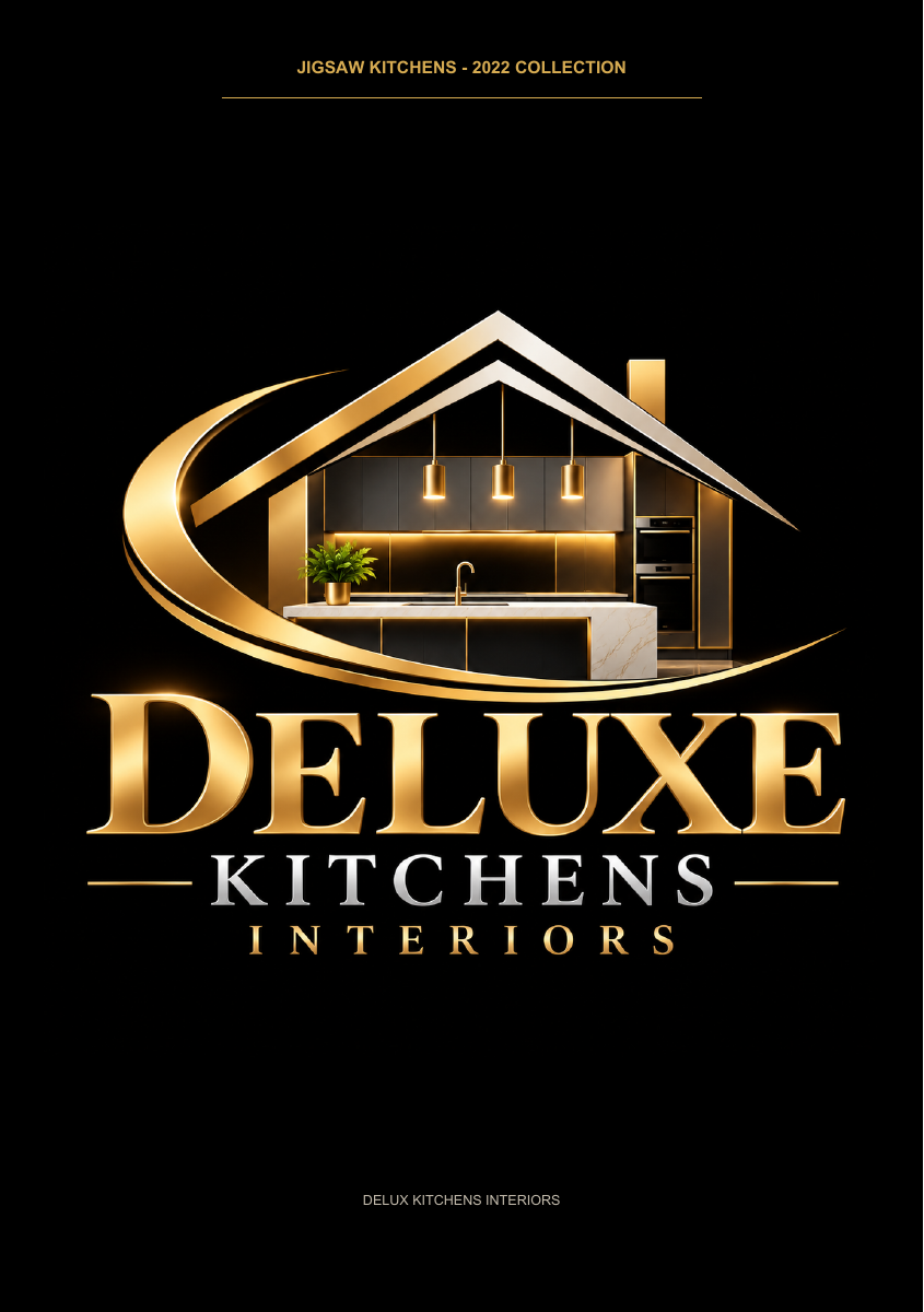 Cover of the Delux Kitchens Interiors Jigsaw Kitchens brochure